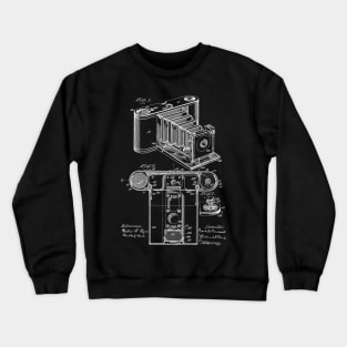 Photographic Camera Vintage Patent Hand Drawing Crewneck Sweatshirt